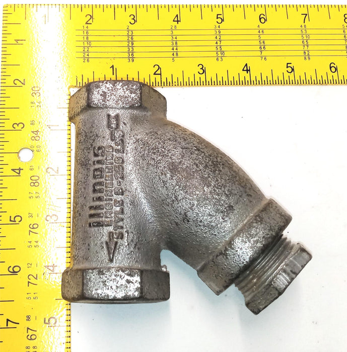 Illinois Engineering Steam Trap with Strainer 1/2" Style B - 250lbs USED