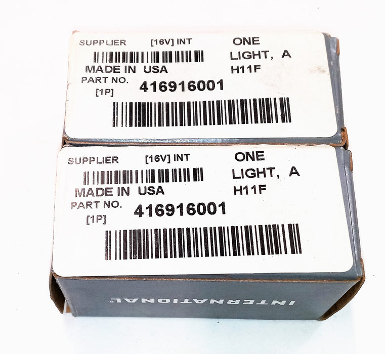 International Light Amber 416916001 [Lot of 2] NOS