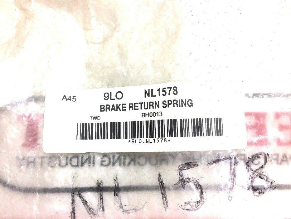 Fleetcraft Brake Return Spring NL1578 [Lot of 2] NOS