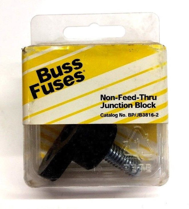 Bussmann Cooper Non-Feed-Thru Junction Block BP/JB3816-2 NOS