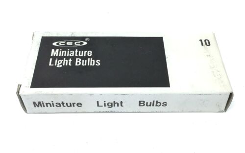 CEC Miniature Light Bulb #53 [Lot of 10] NOS