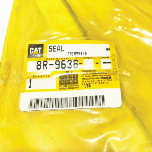 Caterpillar CAT OEM Seal 8R-9638 [Lot of 3] NOS