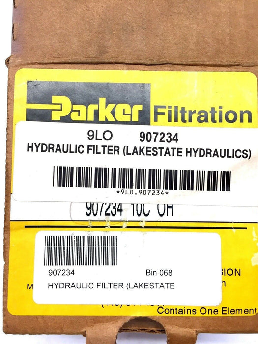 Parker Hydraulic Filter Element 907234-10C NOS