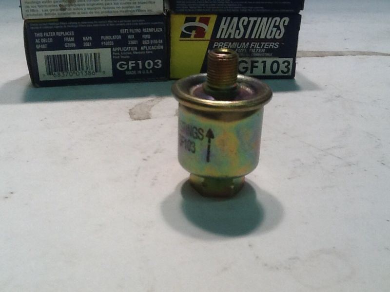 Hastings Filter GF103  (Lot of 4) NOS