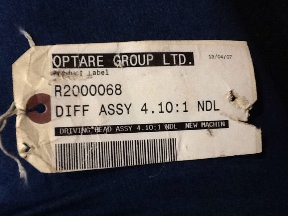 Optare Group LTD R2000068 Differential Assembly 4.10:1 NL