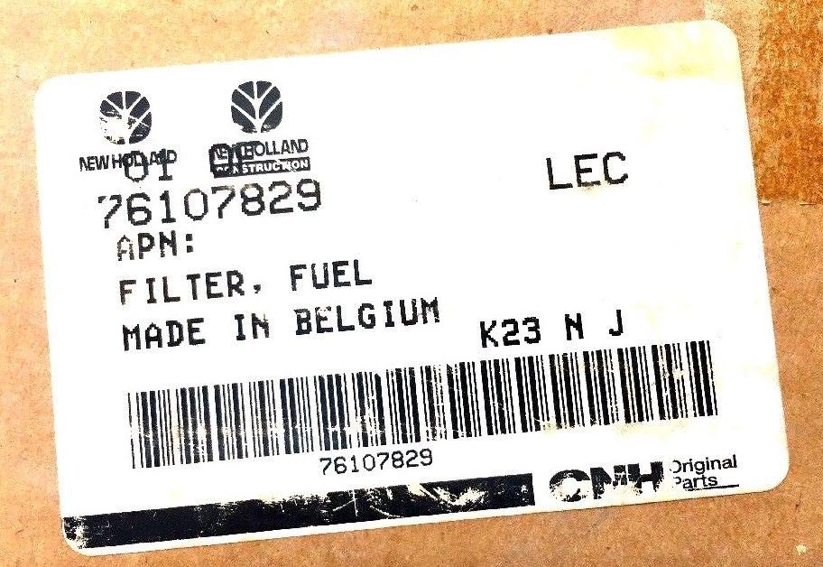 Fuel Filter for Case New Holland CNH 76107829 NOS