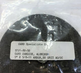 GARD 50 Grit 5"x5/8"-11 Aluminum Oxide Sanding Disk 5721-80-50 [Lot of 3] NOS