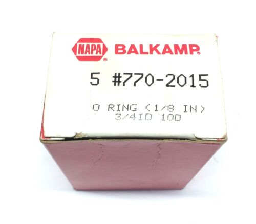NAPA Balkamp 1/8" O Ring 770-2015 [Lot of 5] NOS