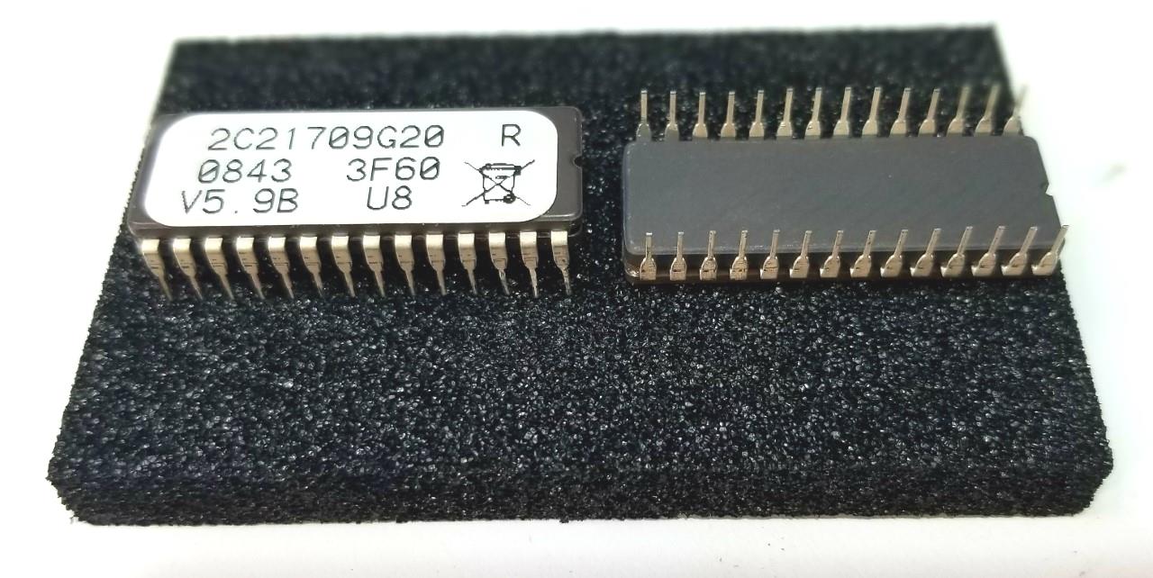 Thermo king EPROM 41-437 CHIP, FLASH, RAM IC REV 0843 REV 3F60 PN# 2C21709G20