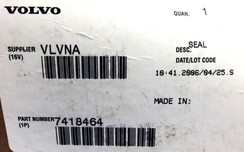 Volvo Seal 7418464 NOS