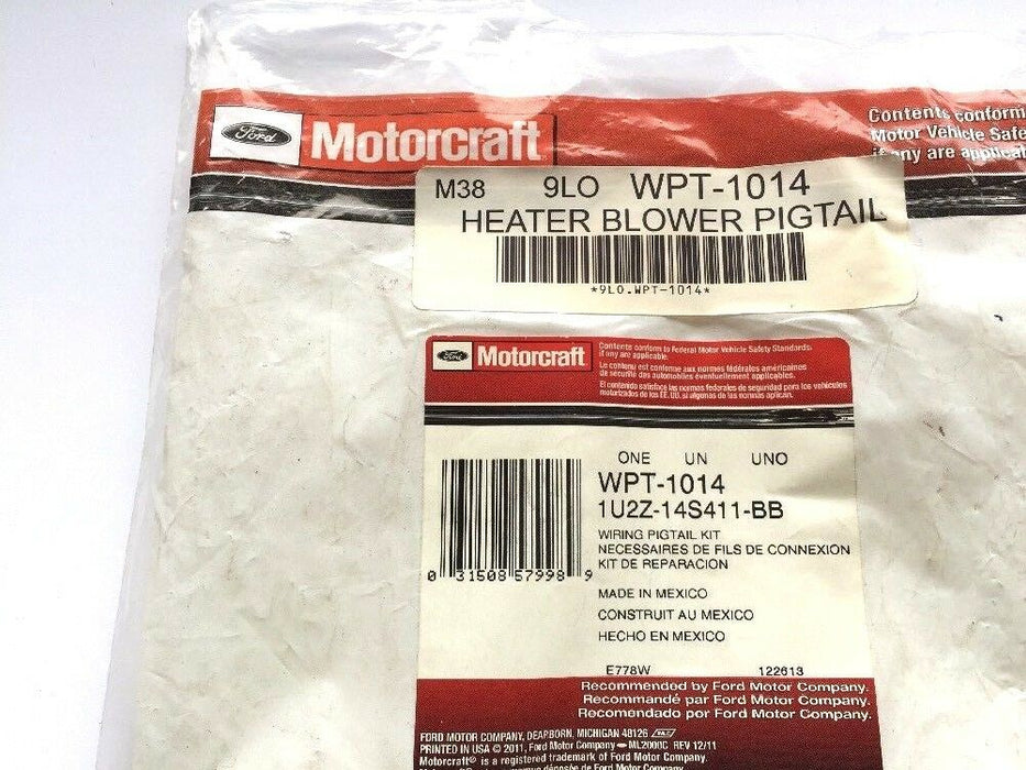 Ford 1U2Z-14S411-BB  WPT-1014 Wire Assembly NOS