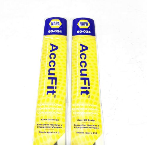 NAPA "AccuFit" Windshield Wiper Blade 60-024 [Lot of 2] NOS