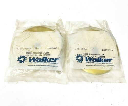 Walker Wiremold Blanking Plate 1046B [Lot of 2] NOS