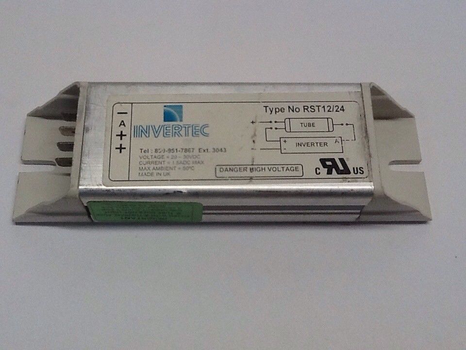 Invertec Tipo RST12/24 Inversor NOS — Governmenttransitsurplus.com