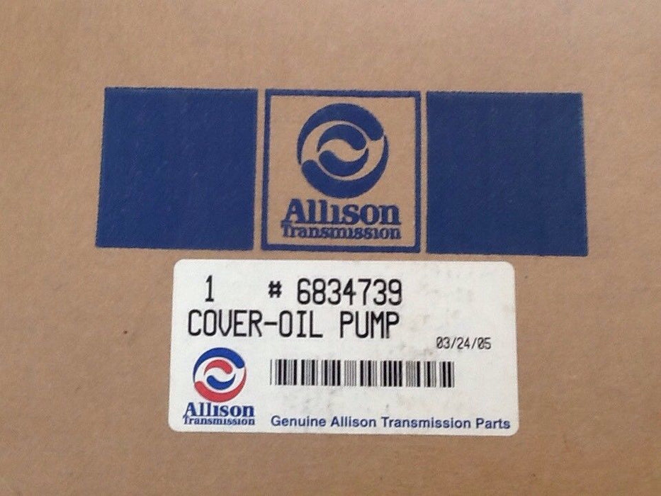 Allison Transmission 6834739 Oil Pump Cover NOS