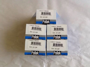Pollak 54-410P Circuit Breakers [5 IN LOT] (SKU#782/B23)