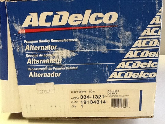 ACDelco 334-1321 Alternator NOS