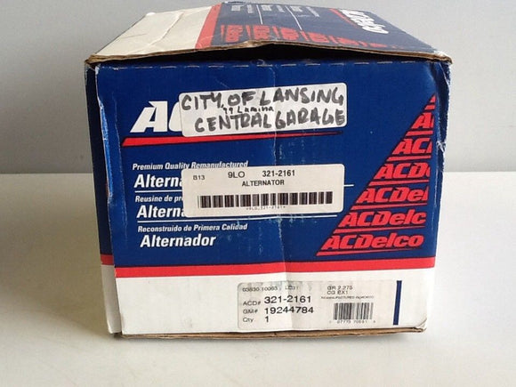 ACDelco 321-2161 Remanufactured Alternator (SKU#2170/B92/1)