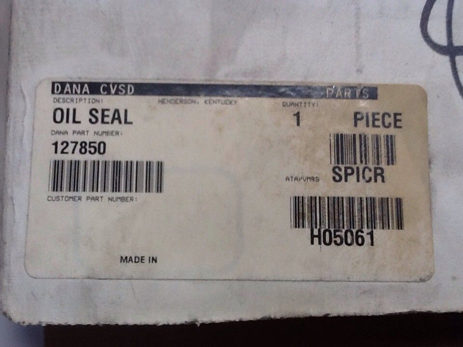 Spicer 127850 Oil Seal NOS