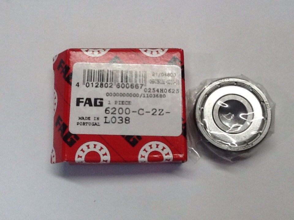 FAG 6202-2RSR-L038 C3 Deep Groove Ball Bearing 35 MM OD X 15 MM ID X 11 MM Wide