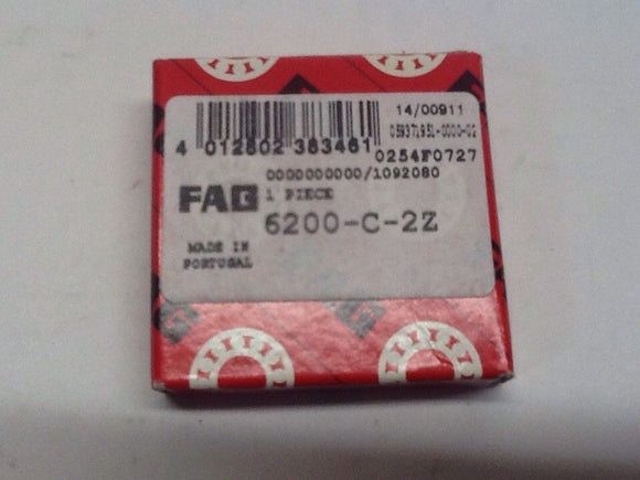 FAG 6200-C-2Z Bearing NOS