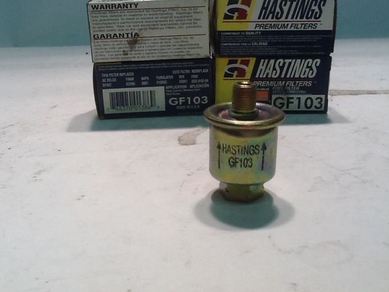 Hastings Filter GF103  Lot of 4 NOS