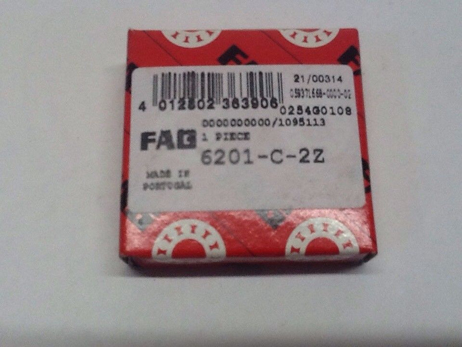 FAG 6201-C-2Z Bearing NOS