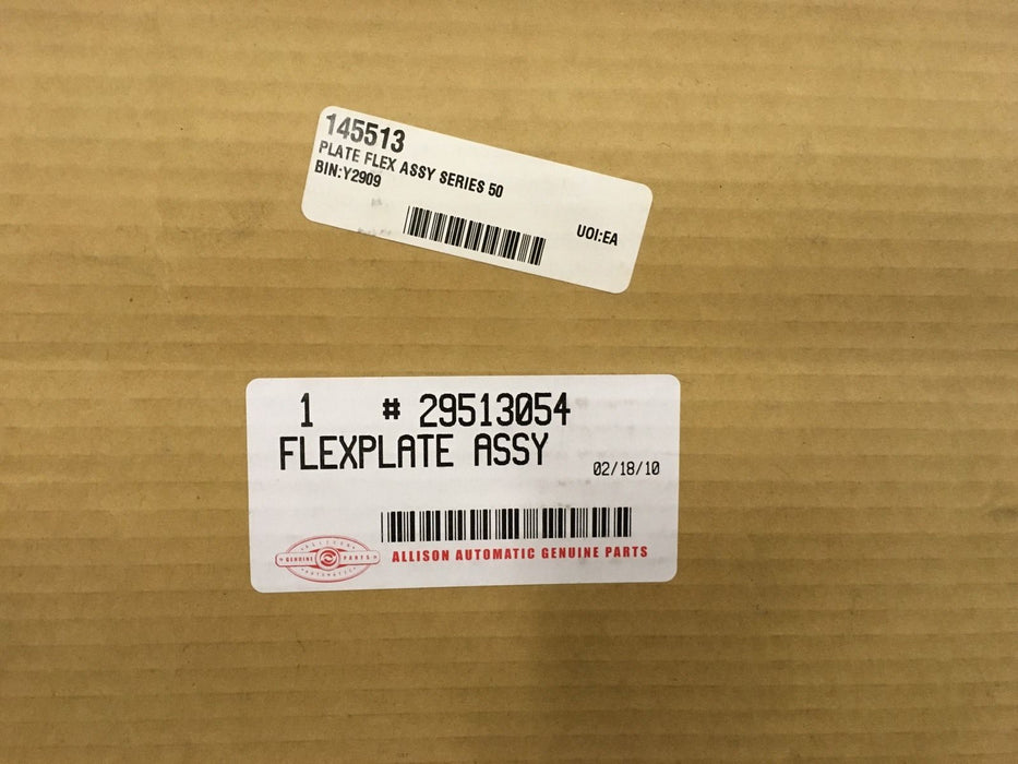 Conjunto de placa flexible automática Allison 29513054 NOS 