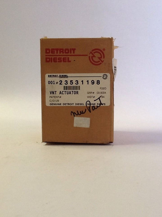Detroit Diesel VNT Actuator 23531198 NOS