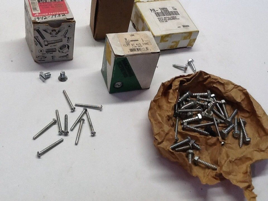 Misc Screw Set Various Sizes And Quantity NOS