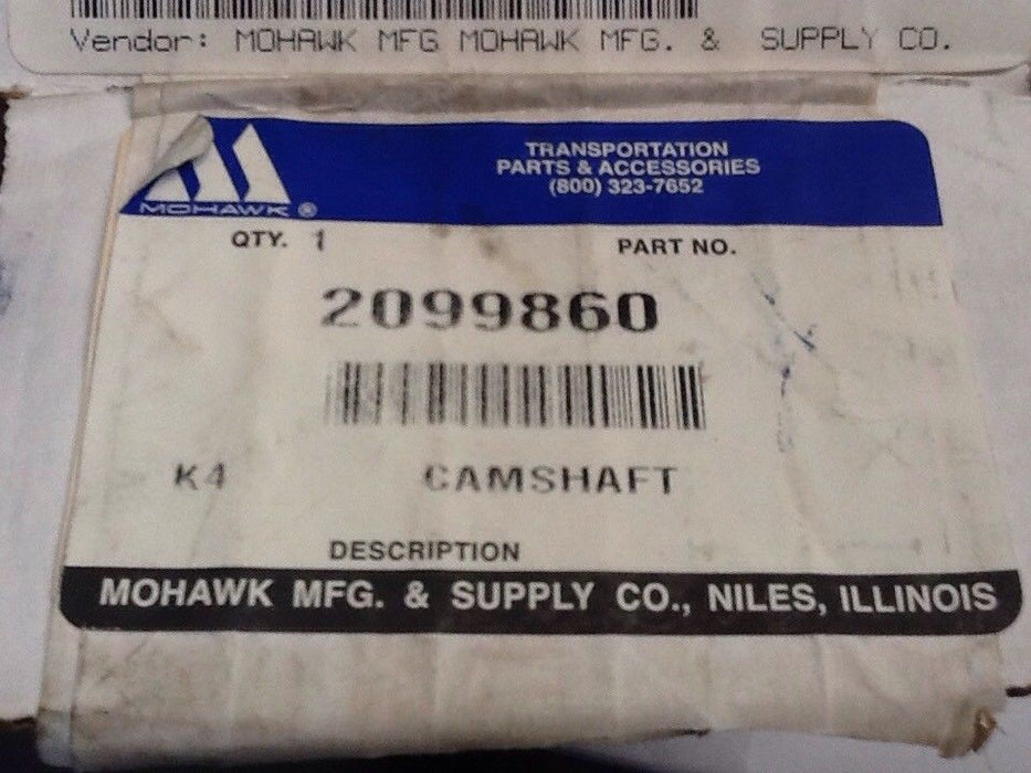 Mohawk 2099860 GMC Camshaft RH NOS