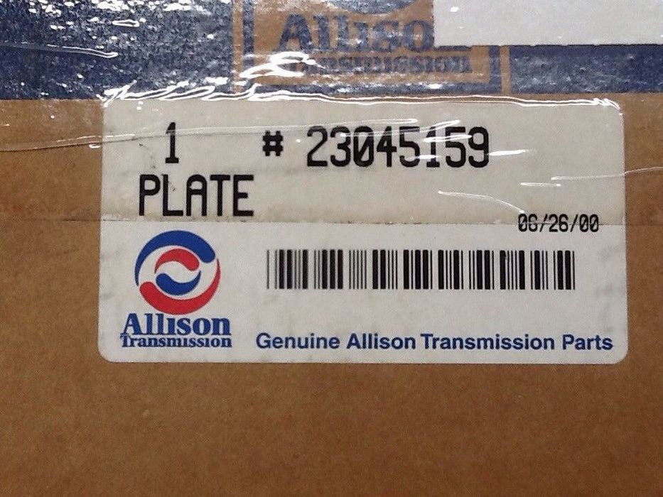 Allison 23045159 Transmission Plate NOS