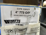 Watts 4" 773 OSY Double Check Valve Assembly (SKU# DJ Rack)