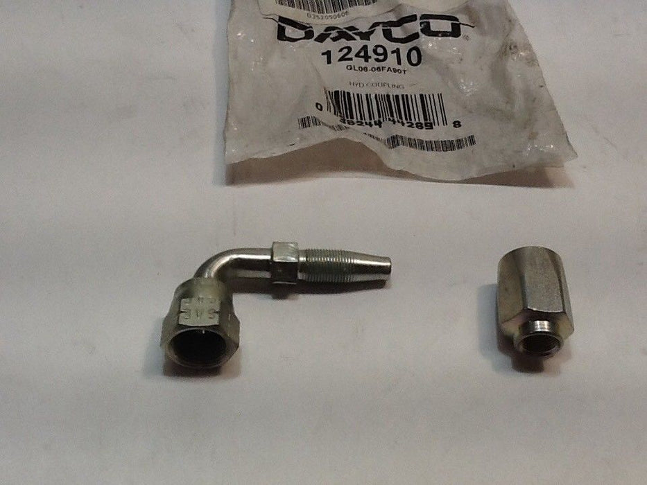 Dayco Hydraulic Fitting Coupling 124910 NOS