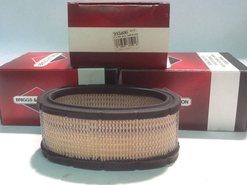 Briggs And Stratton Air Filter 393406 [3 IN LOT] NOS