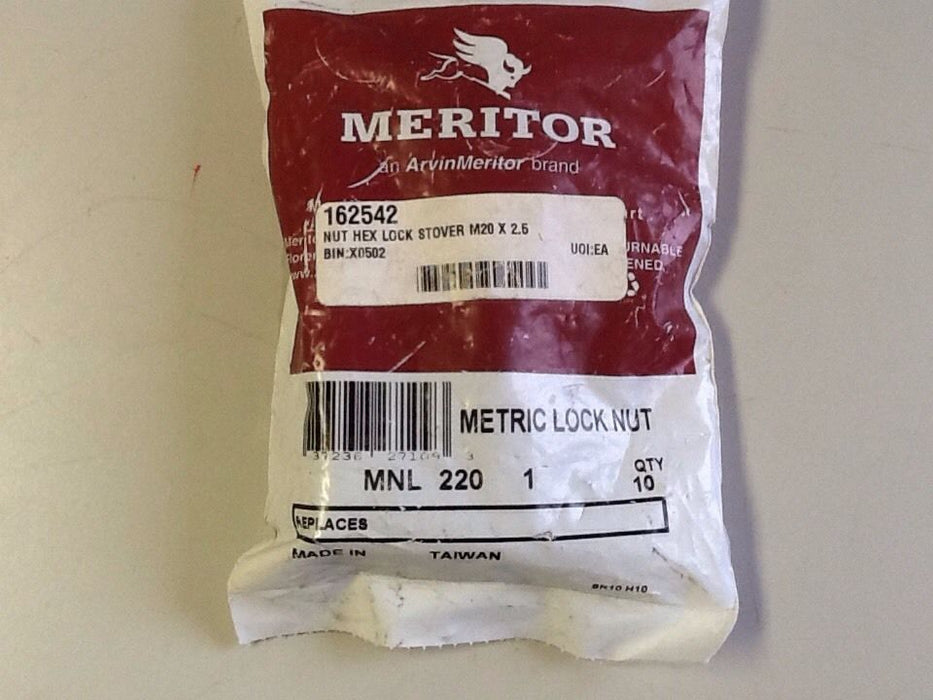 Meritor MNL2201 Metric Lock Nuts [10 In Lot] NOS