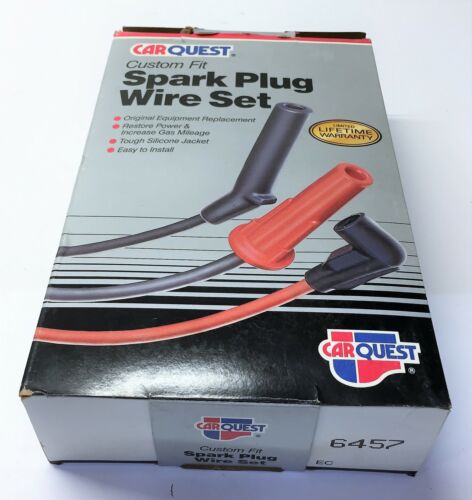 CarQuest Custom Fit Ignition Wire Set 6457 NOS