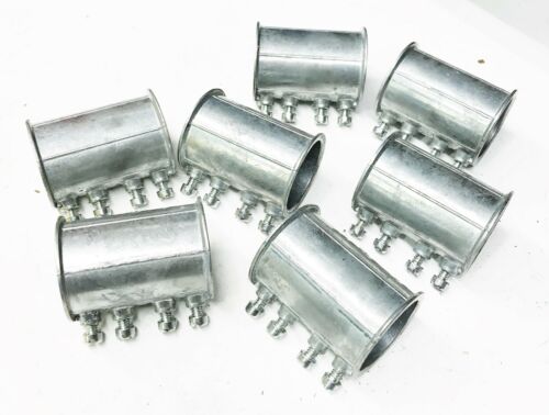 EMT 1-1/2" Set Screw Coupling [Lot of 7] NOS