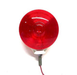 Truck-Lite Red/Amber Round Incandescent Dual Face Pedestal Light 70300 NOS