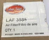 Luber-Finer Air Filter LAF3585 NOS