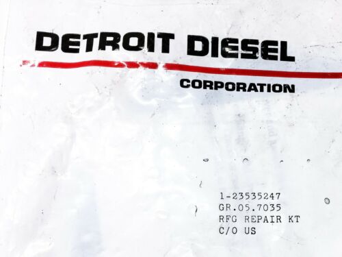 Detroit Diesel Low-Pressure Regulator Water Seal Repair Kit 23535247 NOS