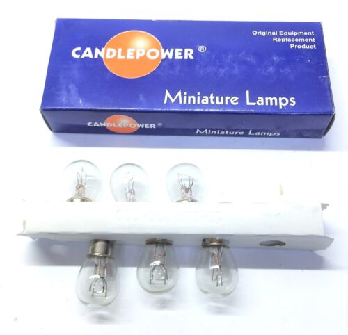 Candlepower Replacement 12V Lamp Bulbs 1176 [Lot of 6] NOS