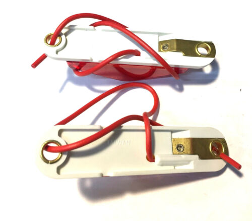 Napa/Truck-Lite Slimline Red/Amber Marker Lamp Bundle 1520AD NOS
