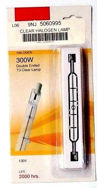 Havells 300W Double Ended T3 Clear Halogen Lamp 5060995 NOS