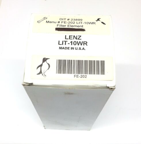 Lenz Filter Element LIT-10WR NOS