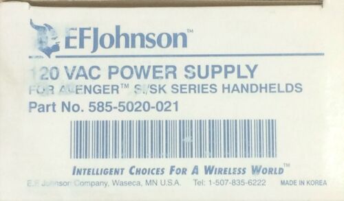 EF JOHNSON AC ADAPTER POWER SUPPLY ITA-1420 585-5020-021 [Lot of 2] NOS