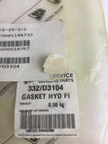 JCB 332/D3104  GASKET HYD FILTER CO NOS