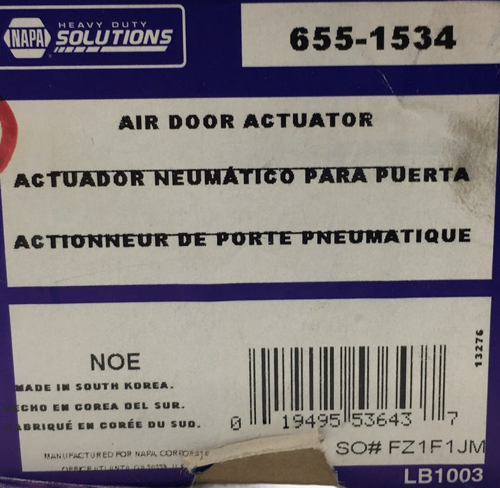 Napa Air Door Actuator 655-1534 NOS