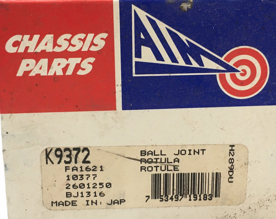 Chassis Parts Suspension Ball Joint K9372 NOS