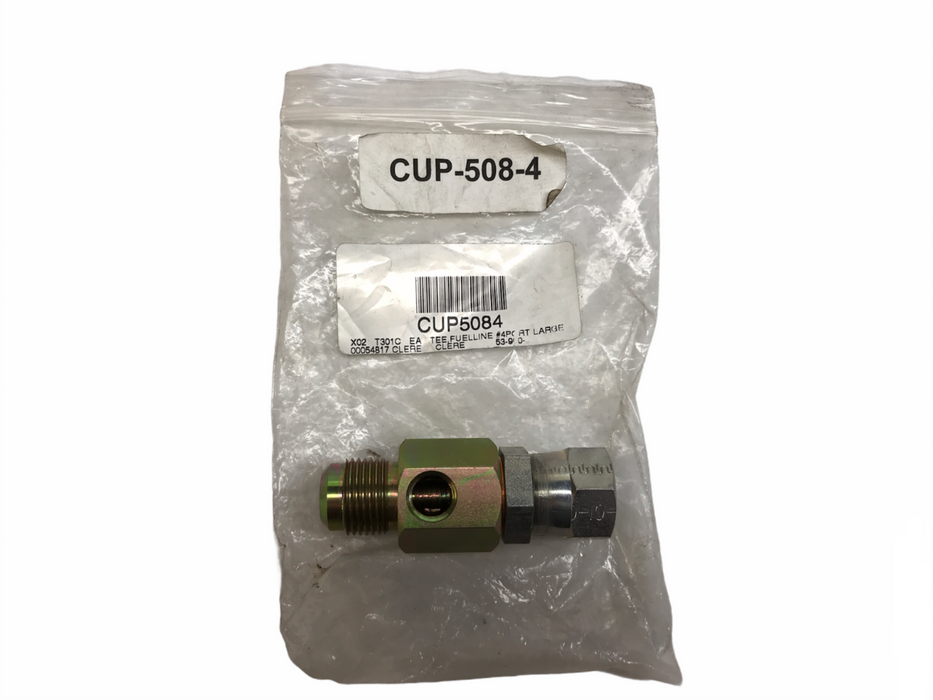 Clere Fuel Line Tee CUP-508-4 NOS